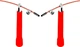 Скакалка скоростная для кроссфита BAR2FIT 3 m 151232 RED - изображение 2