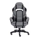 Кресло игровое GT Racer X-2749-1 Gray/Black Suede (X-2749-1 Fabric Gray/Black Suede) - изображение 1