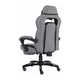 Кресло игровое GT Racer X-2749-1 Gray/Black Suede (X-2749-1 Fabric Gray/Black Suede) - изображение 4