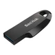 USB флеш накопитель SanDisk 256GB Ultra Curve Black USB 3.2 (SDCZ550-256G-G46) - изображение 3