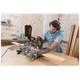 Торцювальна пила Black&Decker 1600 Вт, диск 216х30 мм, 4800 об/хв, XPS, вага 12 кг (BES700) - зображення 2