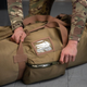 Водоотталкивающий Баул 110 л Cordura с лямками койот - изображение 5