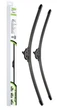 Двірники склоочисника Toyota Prius V+&nbsp;2009-2021 р.в. Valeo First Flat Blade безкаркасні щітки 650 / 350 мм. (комплект 2 шт) - зображення 1