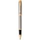 Ручка-ролер Parker IM 17 Brushed Metal GT RB (22 222) - изображение 2
