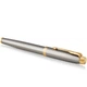 Ручка-ролер Parker IM 17 Brushed Metal GT RB Тризуб на кліпі (22 222_TR4) - зображення 3