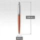 Ручка кулькова Parker JOTTER 17 Chelsea Orange CT BP (16 532) - изображение 6