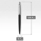 Ручка кулькова Parker JOTTER 17 Bond Street Black CT BP (16 232) - зображення 6