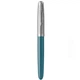 Ручка пір’яна Parker PARKER 51 Teal Blue CT FP F (55311) - изображение 2