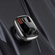 Автомобильный FM-трансмиттер ресивер Baseus T Shaped S-13 Car Bluetooth MP3 Player PPS Fast Charger Edition Black (CCMT000101) - изображение 7