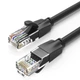 Патч-корд Vention RJ-45 Cat.6 UTP Patch Cable 8m Black (IBEBK) - зображення 1