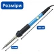 Паяльник электрический с регулировкой температуры 200-450C /220В 60Вт + набор для пайки 670010 - изображение 11