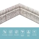 Гнучкий самоклеючий плінтус Sticker Wall срібне дерево (3DPanda-0756) - изображение 4
