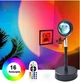 Лампа закатная sunset lamp LED для селфи с проэкцией заказта/восхода RGB с пультом UKC 002088 - изображение 9
