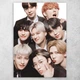 Плакат постер CupKit "Ateez / Ейтіз" №4 А4 21х29,7 см - зображення 1