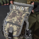 Поясна Сумка Swat на ногу Cordura 1000D з 5-ма кишенями піксель розмір 28 x 13 х 12 см - зображення 5