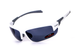 Окуляри BluWater Samson-3 White Polarized (gray), сірі в білій оправі - зображення 1