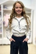 Вітровка A-yugi Jeans 158 см Білий (2125000659428) - зображення 1