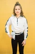 Вітровка A-yugi Jeans 158 см Білий (2125000659428) - зображення 4