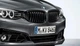 Решетки Радиатора Ноздри BMW X3 F25 / X4 F26 (рестайлінг 2014–2017) однореберные Черный глянец - изображение 3