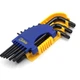 Ключі торцеві TORX 9 шт, T10, T15, T20, T25, T27, T30, T40, T45, T50, CrV - зображення 3