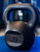 Гиря чавунна RN-SPORT 20 кг, чорна - изображение 2