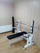 Комплект RN High Quality лава для жиму + штанга професійна гумова 100 кг - зображення 4