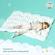 Подушка детская для сна Sei Design Standart Антиаллергенное волокно 40х60 см чехол со стежкой Белая (4820182658143_1) - изображение 4