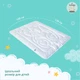 Набор детский для сна Sei Design DeLuxe Мишка Одеяло Всесезонное 100х135 см + подушка 40x60 см Антиаллергенное волокно Белый (4820182651885) - изображение 8