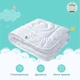 Набор детский для сна Sei Design DeLuxe Мишка Одеяло Всесезонное 100х135 см + подушка 40x60 см Антиаллергенное волокно Белый (4820182651885) - изображение 10