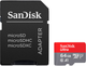 Карта памяти SanDisk microSDXC Ultra 64GB Class 10 UHS-I A1 + SD-adapter (SDSQUAB-064G-GN6MA) - изображение 1