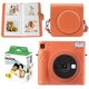 Подарунковий набір камера миттєвого друку Fujifilm Instax Square SQ1 Terracotta Orange / Чохол помаранчевий / Фотоальбом (80 фото) / Фотопапір (20 знімків) - изображение 1