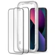 Защитное стекло Spigen для iPhone 14 / 13 / 13 Pro - Glas.tR AlignMaster (2 шт), Black (AGL03387) - изображение 2