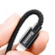 АЗУ Baseus Car Charger Small Screw Series 2xUSB 3.4A + Lightning Cable, Black (TZXLD-A01) - изображение 5