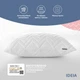Подушка NORDIC COMFORT+ IDEIA 40х60 см с молнией, антиаллергенная белая - изображение 3