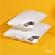 Подушка для сна IDEIA Air Dream Exclusive 50x70 Антиаллергенное волокно два съёмных чехла, с молнией, белая (4820182653490) - изображение 4