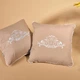 Подушка декоративная IDEIA Royal с вышивкой 45х45 см Бежевая (4820182653032) - изображение 7