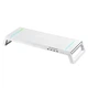 Підставка до монітора 2E GAMING, USB hub, backlight / RGB, White (2E-CPG-007-WT) - зображення 1