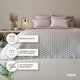 Покрывало с подушками на кровать IDEIA Silhouette стеганое двустороннее 220 х 240 см + 2 подушки 50 х 70 см Бежевый (4820227286270) - изображение 4