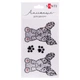 Аплікація SANTI 742988 "Puppies" 9,5х15,5см зі страз самоклеючих /742988/ - изображение 1