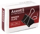 Набор биндеров Axent 41 мм 24 шт Черных (4404-A/P) - изображение 2