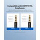 Звуковая плата Vention Audio USB 1х3,5mm jack 4pin Metal (OMTP-CTIA) (CDLH0) - изображение 8