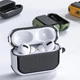 Захисний удароміцний чохол Air Case для бездротових навушників AirPods Pro / AirPods Pro 2 Black-Blue (з карабіном) - зображення 3