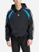 Худі оверсайз чоловіче Adidas Oversized Hoodie "Black" IW3648 XL Чорне (4067886888364) - зображення 1