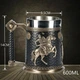 Кружка Keramia Рыцарь на коне 3D 600 мл Черный (1008-546-00) - изображение 4
