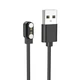 USB Кабель для Смарт годинника Hoco Y20 Smart Watch Charging Cable | USB-A до Smart Watch Чорний - зображення 1