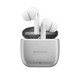 Бездротові навушники Bluetooth Proove Cold Sound TWS with ENC Шумопридушення | BT5.3, 5H, Type-C | Silver - зображення 5
