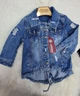 Детская джинсовая куртка RESSER DENIM для девочки 98 см голубая - изображение 1