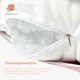 Подушка для беременных и отдыха Sleepingg U-Shape формы Антиаллергенное волокно с наволочкой и молнией Пудра (4820227283477) - изображение 10