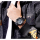 Мужские тактические электронные часы Skmei Neon 1560BK черные - изображение 5
