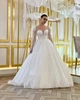 Весільна сукня Люксова 44 молочна - изображение 1